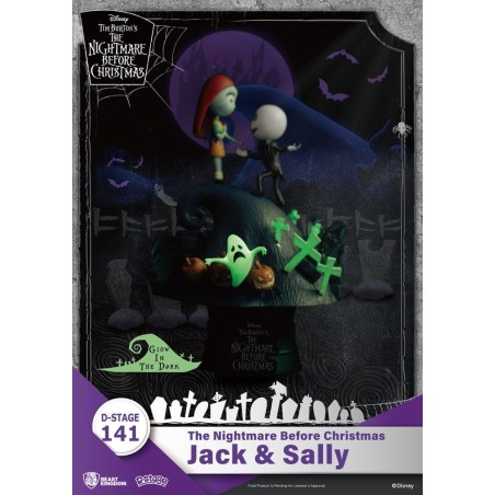 Jack et Sally diorama