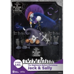 Jack et Sally diorama