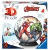 Puzzle 3D Marvel globe