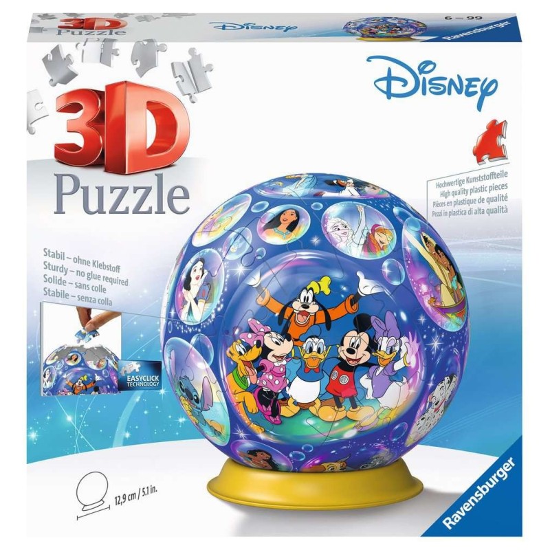 Puzzle 3D Disney globe