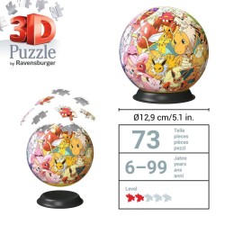 Puzzle 3D Pokémon