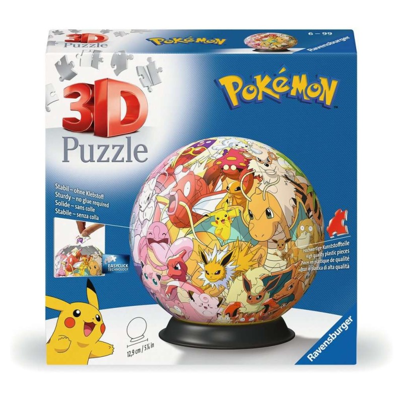 Puzzle 3D Pokémon