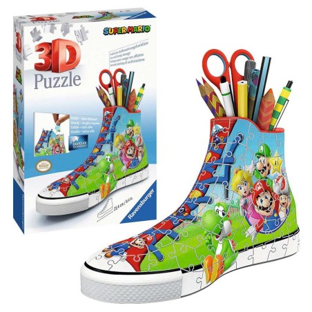 Puzzle 3D Chaussure Super Mario