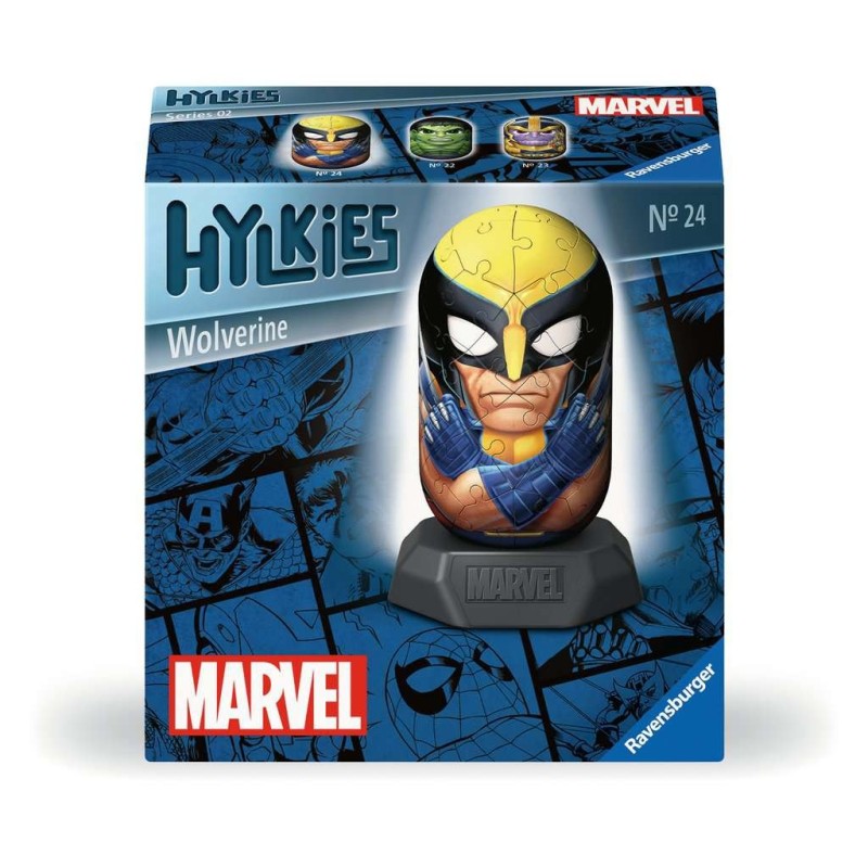 Puzzle 3D Wolverine
