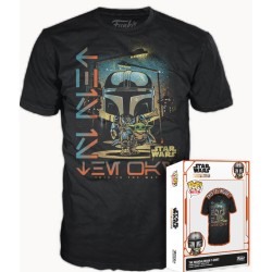 THE MANDALORIAN - Mando & L'Enfant - T-Shirt POP